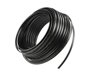 babominimer Câble chauffant auto-régulant 20 W/M 50 m Câble de protection contre le gel avec gaine PE Conducteur en cuivre pour tuyaux d'eau, dégivrage de toit 240 V (50 m)