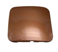 babominimer Cache pare-chocs avant 622A0-5AA1H-0H pour Murano 2015-2022, matériau ABS, installation de rechange avec trou de traction (or vitreux)