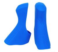 babominimer Capots de levier de frein en silicone pour levier de vitesse 105-5800/UT-6800/4700 pour levier de vitesses de vélo - Prise en main améliorée et résistante aux intempéries (bleu)