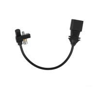 babominimer Capteur de position de vilebrequin, OEM 13627809334 & 13627787192, compatible avec E46, E60, E81, E87, E90-93, E61-63, X3, pour la série X5, pour la performance du moteur