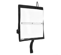 babominimer Carnet de notes humides pour la plongée sous-marine avec 50 pages de papier à lettre rechargeable et imperméable, poche transparente et attache élastique pour professionnel (réfléchissant)