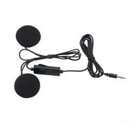 babominimer Casque de moto sans fil avec haut-parleurs et microphone, système d'interphone mains libres compatible avec la plupart des casques de vélo de route et de cyclisme pour (4 cœurs)