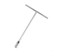 babominimer Clé à douille hexagonale en métal avec poignée en T de 8 à 14 mm pour réparation de vélo, garage, mécanicien, outil à main avec design de type T, 1 pièce (12 mm)