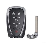 babominimer Clé de démarrage à distance pour Chevrolet Malibu Camaro 2016-2025, entrée de proximité 433 MHz, vierges programmables, partie 13508769, noire, convient pour clé de voiture Chevrolet