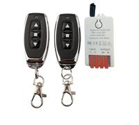 babominimer Commutateur de commande à distance avant et arrière DC 5 V-30 V 30 A sans fil pour rideaux et portes avec télécommande RF 433 MHz