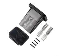 babominimer Connecteur de charge pour véhicule électrique avec base fixe pour connecteur 50 A 120 A 175 A, matériau ignifuge PC, fixation à vis sécurisée, intégré (175 A)