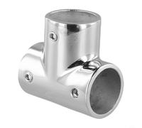 babominimer Connecteur en T de tuyau en acier inoxydable 316 pour raccord de pont de bateau, matériel marin et applications de plomberie extérieure (25 mm)