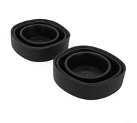 babominimer Couvercle en caoutchouc pour phare de voiture - Étanche et anti-poussière - Noir - Protection contre les rayures - Installation facile pour la plupart des voitures