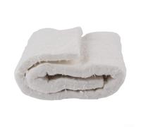 babominimer Couverture de sécurité en fibre de céramique calcium-magnésium-silicate pour cheminées au bioéthanol et brûleurs à gel, 30 x 10 x 1 cm, blanc (30 x 10 x 1 cm)