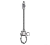 babominimer Crochet de balançoire robuste en acier inoxydable avec boulon pour support de gym, sac de sable, yoga, chaise suspendue et équipement de fitness en plein air, construction en acier 304