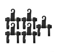 babominimer Crochets réglables pour appuie-tête de siège de voiture pour organisation de siège arrière de véhicule, cintres de rangement multifonctionnels pour sacs et courses, crochets ABS peu