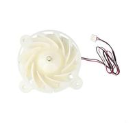 babominimer DA31-00342A Moteur de ventilateur d'évaporateur de réfrigérateur 12 V CC compatible avec Samsung RS27T5200SG RS22T5561SR RS23A500ASR Pièce de rechange en plastique blanc