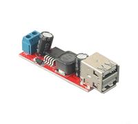 babominimer DC 6V-40V à 5V 3A Double chargeur USB, haute efficacité DC-DC Step-Down Buck Module convertisseur régulateur de tension pour téléphones mobiles, tablettes, batteries externes, GPS et