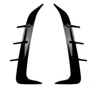 babominimer Déflecteur de pare-chocs arrière Canard pour grille d'aération pour X6 G06 2019-2023, accessoire moulé extérieur en ABS noir pour côté gauche et droit