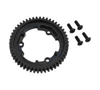 babominimer Engrenage droit en acier trempé 50T 6449 6447X 6448X compatible avec les voitures télécommandées 6S 8S 1/5 et 2.0 VXL 1/10 Brushless RC Cars, oxyde noir