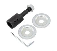 babominimer Ensemble d'adaptateurs de broche pour meulage et polissage, kit de conversion d'arbre moteur pour meuleuse d'établi de 5 à 16 mm pour perceuse électrique, accessoire de tige d'extension