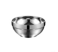 babominimer Ensemble de bols de service à double paroi isolés en acier inoxydable pour cuisine, restaurant, banquet ou pique-nique en plein air, tailles de 11,5 à 18 cm (15 cm)