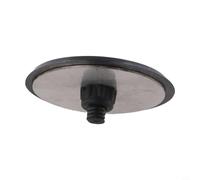 babominimer Essuie-glace arrière en plastique noir et cache-trou de montage pour voitures - 46 mm - s'adapte aux trous de bras d'essuie-glace et de buses de lave-glace