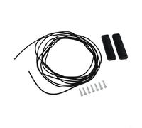 babominimer Filet de rangement élastique pour voiture de véhicule récréatif - Clôture robuste anti-chute pour intérieur de caravane (noir, 220 cm)