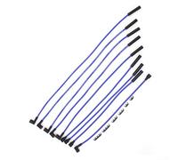 babominimer Fils d'allumage en silicone double pour Defender 90 & 110 et Discovery 3.5 V8 1989-1998 - Bleu - 8 mm