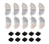 babominimer Filtre à charbon actif pour machine à eau potable, filtre multifonction de rechange pour fontaine pour animaux de compagnie, 9,9 x 4,7 cm, blanc, 1 pièce (filtre demi-mois)