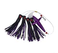 babominimer For Feather Rig Bird Trolling Leurre Daisy Chain for Big Game Fishing with 150mm Length and 210g Weight for Thon, Marlin, Sailfish (C5)