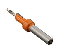 babominimer Foret conique pour le travail du bois avec bouchon réglable, foret étagé à tige ronde de 8 mm pour vis autotaraudeuses, foret conique en alliage d'acier de 2,8 × 8 à 4 × 8 mm (3,5 x 8)