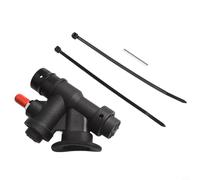 babominimer Gonfleur oral de type K pour compensateur de flottabilité, matériau en nylon, interface standard de 2,5 cm pour gonfleur de voies respiratoires, plongée