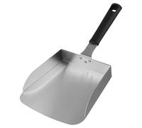 babominimer Grande spatule de cuisine en acier inoxydable avec lame carrée de 19 cm de large et poignée résistante à la chaleur pour barbecue, hamburgers, frites, riz au plat, œufs brouillés