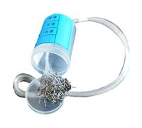 babominimer Hameçons de pêche en acier à haute teneur en carbone avec appât noué, forte résistance et pointe pour une pénétration rapide et profonde, décrochage de ligne noué à la machine, assortiment