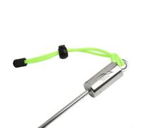 babominimer Heurtoir de bouteille de plongée en acier inoxydable 316 pour communication sous-marine et chatouillage du homard, outil de plongée de 31,5 cm avec bruit (E)