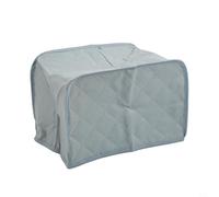babominimer Housse de grille-pain matelassée en coton polyester et coton pour la plupart des machines à pain standard à 2 ou 4 tranches de grille-pain - Housse de protection pour petite cuisine (gris