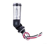 babominimer Interrupteur capteur de contrôle de cellule photoélectrique 120 V LED du crépuscule à l'aube Lumière extérieure avec support pivotant Boîtier en polycarbonate imperméable