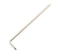 babominimer Jeu de tournevis de type L avec embouts PH0, PH1, PH2, clé en L à bras court pour les espaces restreints, design coudé en acier durable pour la maison, le jardin, l'atelier E (3 mm PH0 PH0