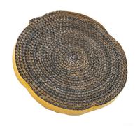 babominimer Joint d'étanchéité pour cheminée 4 m - 10 x 2 mm - Pour porte en verre, four et cuisinière