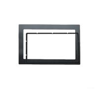 babominimer Kit de cadre décoratif 2DIN pour installation de voiture ou lecteur de voiture, garniture en plastique pour tableau de bord avec dimensions intérieures de 178 x 102 mm, 211 x 138 mm de