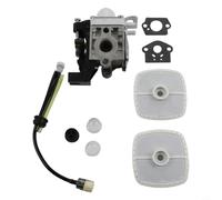 babominimer Kit de carburateur pour Echo GT225 GT225i GT225L PAS225 PE225 PPF225 SHC225 SRM225U, compatible avec RB-K93 A021001690 A021001691 A021001692, Metal Tune Up Repair