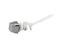 babominimer Kit de chasse d'eau à bouton poussoir avec levier de rechange pour réservoir de toilettes avec mécanisme à ressort d'économie d'eau pour la plupart des toilettes, baignoire élégante
