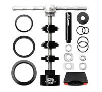 babominimer Kit de démontage d'installation de pédalier pour outil de presse de roulement BB, construction en alliage d'aluminium et acier inoxydable, compatible avec BB86/BB30/BB91/BB92/PF30