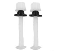 babominimer Kit de fixation pour réservoir de toilettes en acier inoxydable avec rondelles d'étanchéité pour remplacement et réparation de salle de bain, 79 mm (plastique)