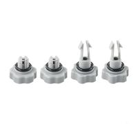 babominimer Kit de joints de pompe de filtre de piscine 25004 pour modèles Intex jusqu'à 2500 GPH avec valves 10460 air/sédiments, joints toriques 10264, pièces de valve 10725 pour nettoyage