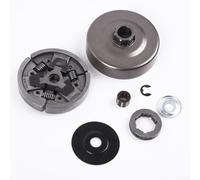 babominimer Kit de pignon de tambour d'embrayage pour tronçonneuse avec pignon de jante à 7 dents pour MS660 066 064 MS640 MS661 avec couvercle d'embrayage et rondelle