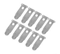 babominimer Kit de remplacement de plaque de soupape de tête de compresseur d'air - Ensemble de 10 pièces en métal pour compresseurs d'air silencieux à huile, comprend des composants de courroie et de