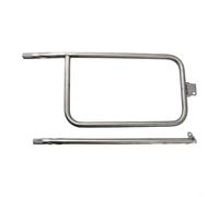 babominimer Kit de tubes droits en acier inoxydable 304 en forme de P pour barbecue à gaz Weber Q300 Q320 Q3000 Q3200 - Pièces de rechange robustes - 54 cm et 56,2 cm
