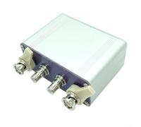 babominimer Kit d'étalonnage de condensateur pour pont numérique LCR avec condensateurs mica 1nF 10nF 100nF 1uF, faible dérive, haute stabilité, interface BNC espacement 22 mm, (10 nF)