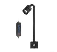 babominimer Lampe LED pour aquarium avec alimentation USB DC 5 V 3 W, super lampe d'aquarium en alliage d'aluminium pour aquariums de 20 à 40 cm, luminosité et angle de faisceau réglables, tuyau
