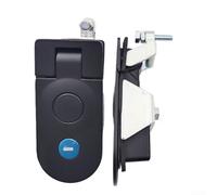 babominimer Loquet de verrouillage à compression plaqué zinc pour remorques, boîtes à outils et caravanes avec montage encastré et deux clés pour sécuriser (35 mm)