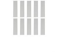 babominimer Lot de 10 connecteurs de rail solaire pour profilés en aluminium de 40 x 40 mm, système de montage d'extension pour rayonnage de panneau solaire