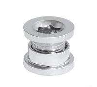 babominimer Lot de 2 écrous et boulons de suspension de dérailleur arrière pour remplacement de mécanisme d'engrenage, quincaillerie en acier compatible avec les cadres standard, argenté