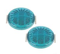 babominimer Lot de 2 filtres à peluches pour machine à laver LG modèles ADQ72912303, NEA61973201, WT-H650, WT-H750, WT-H550 - Pièces de rechange en ABS bleu
